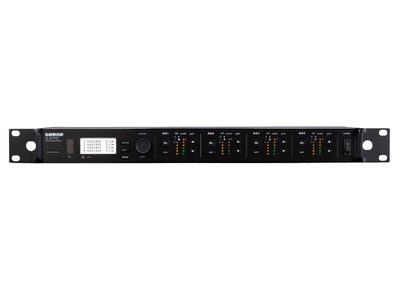 Shure ULXD4Q (4-Kanäle Digital Wireless Receiver) mit Dante