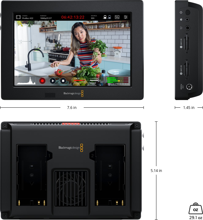 Blackmagic Design Video Assist 7 3G