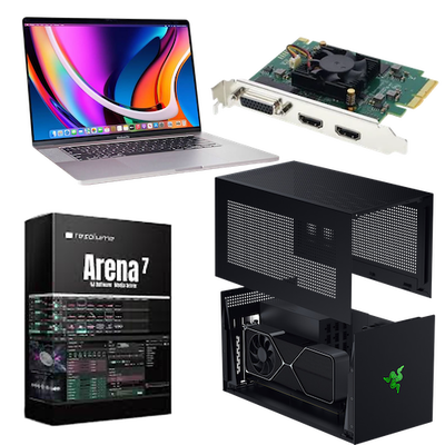 Verleih Musik Visualisierung System | Resolume 6 inkl. Hardware