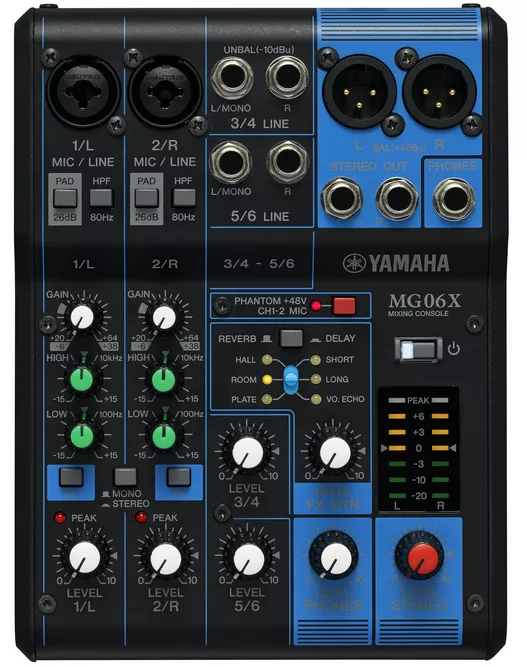 yamaha MG06X