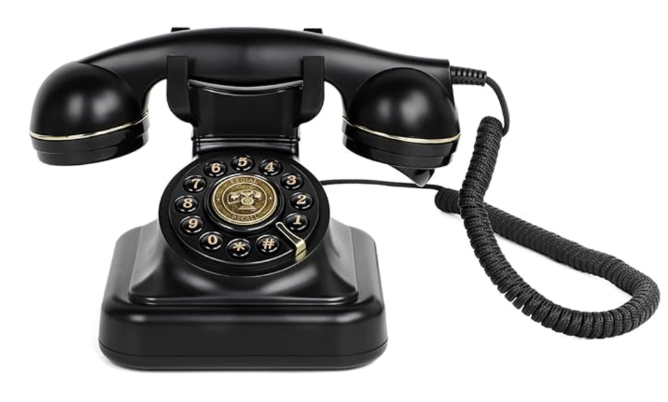 Hochzeit Telefon (Retro Style) 