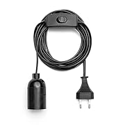 Verleih - E27 Fassung, 3,5m Kabel mit Stecker & Schalter